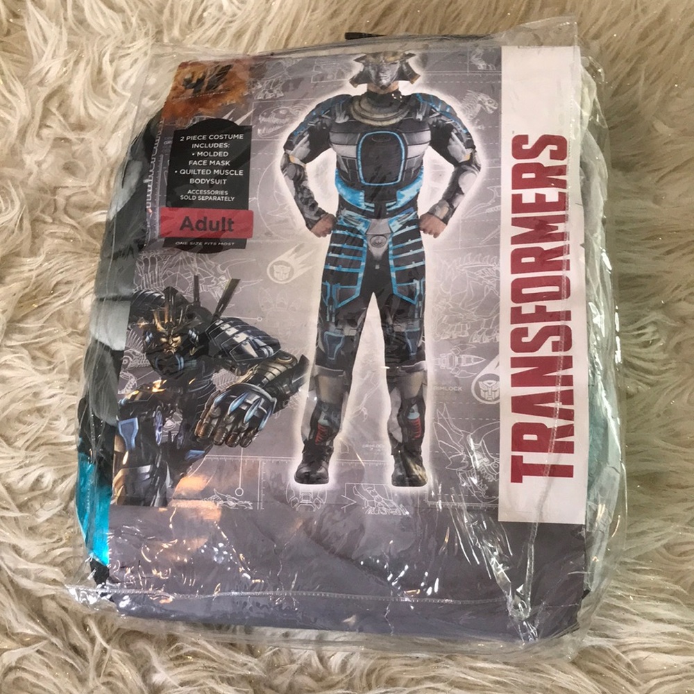 Transformer Costume Drifts Muscles